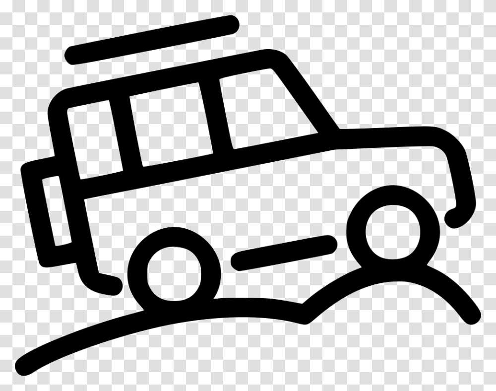 X Offroad Jeep Mountains Tour Safari Scenic Drive Icon, Van, Vehicle, Transportation, Caravan Transparent Png