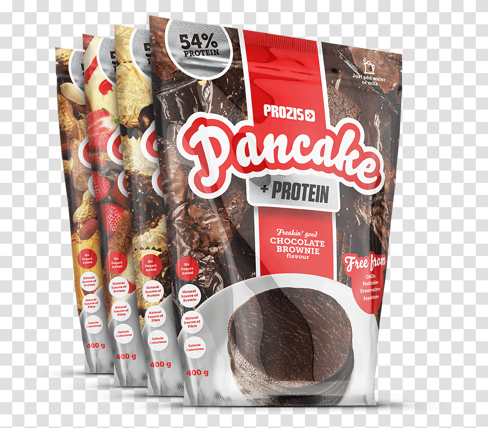 X Pancake Protein - Oat Pancakes With 400 G Prozis Oat Pancakes With Strawberry Kg, Sweets, Food, Confectionery, Dessert Transparent Png