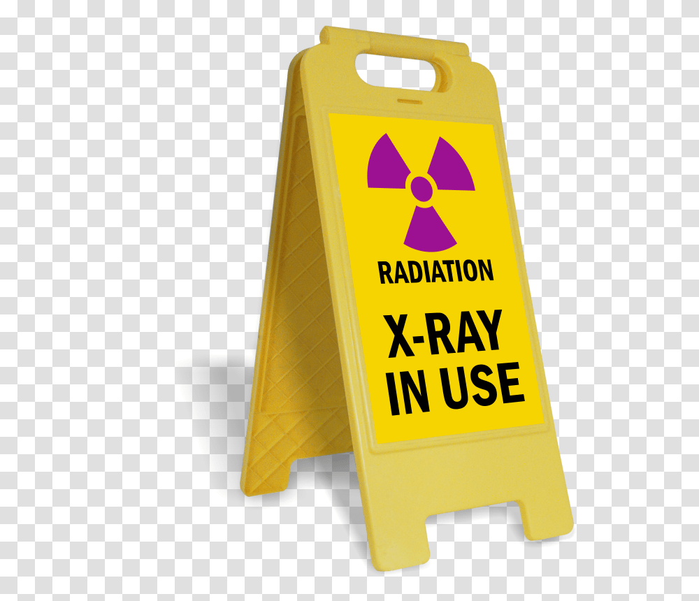 X Ray Radiation Warning Signs X Ray In Use Signs, Fence, Barricade, Gas Pump Transparent Png