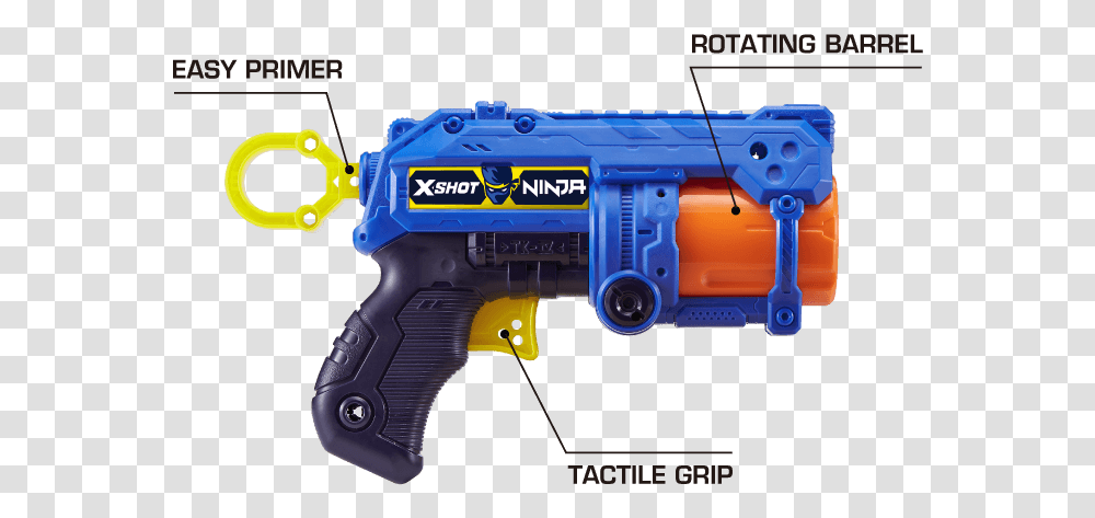 X Shot Ninja No Rez Nerf, Toy, Water Gun, Fire Truck, Vehicle Transparent Png