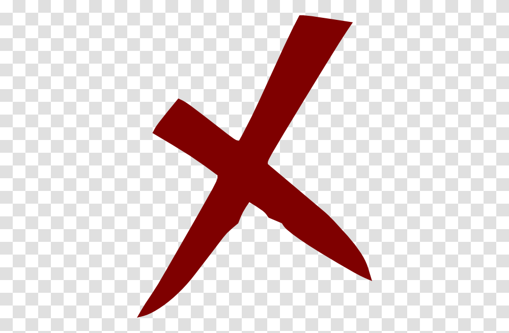 X Sign Picture Cross Mark In Powerpoint, Logo, Symbol, Trademark, Red Cross Transparent Png