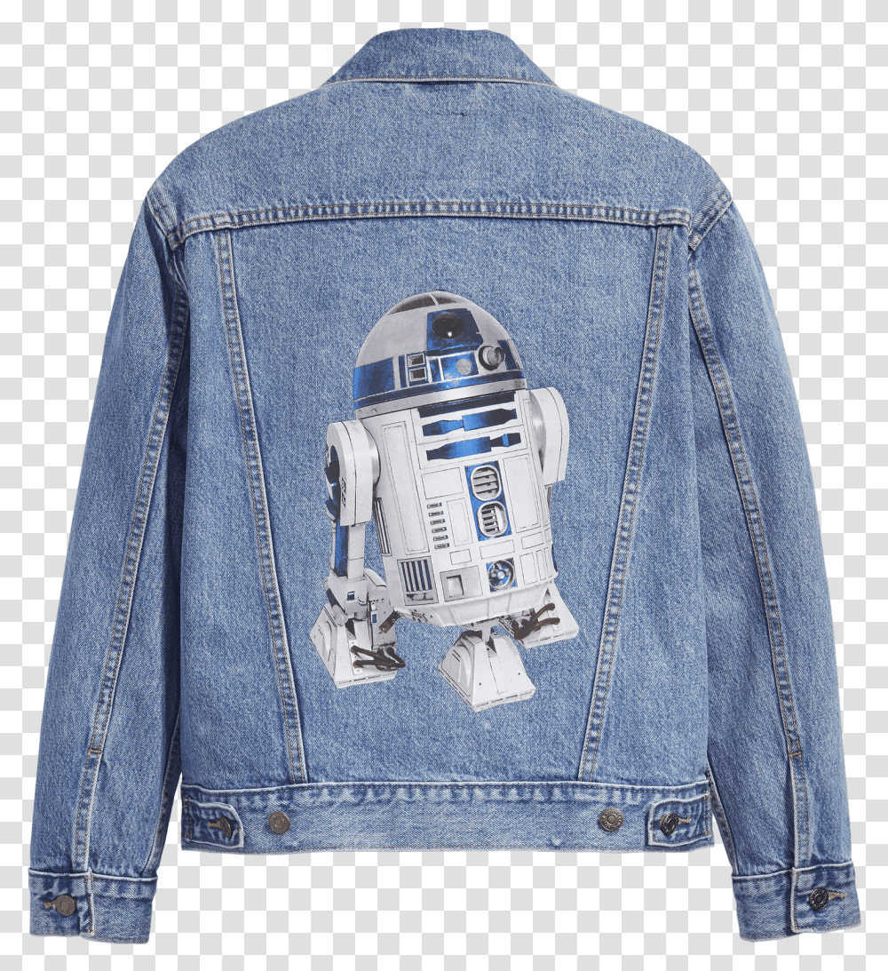 X Star Wars R2 D2 Denim Jacket This Levi's X Star X Star Wars Collection 2019, Clothing, Apparel, Pants, Jeans Transparent Png