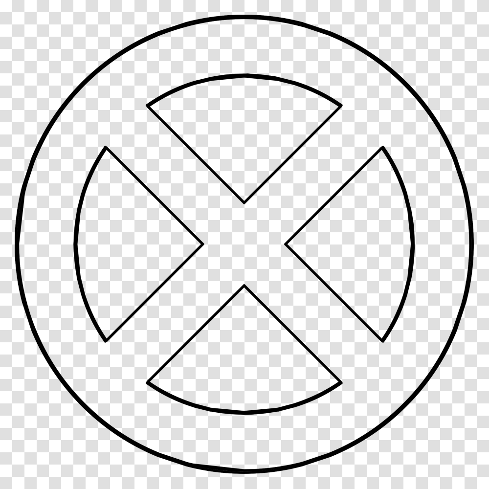 X Symbol From X Men Logo, Gray, World Of Warcraft Transparent Png