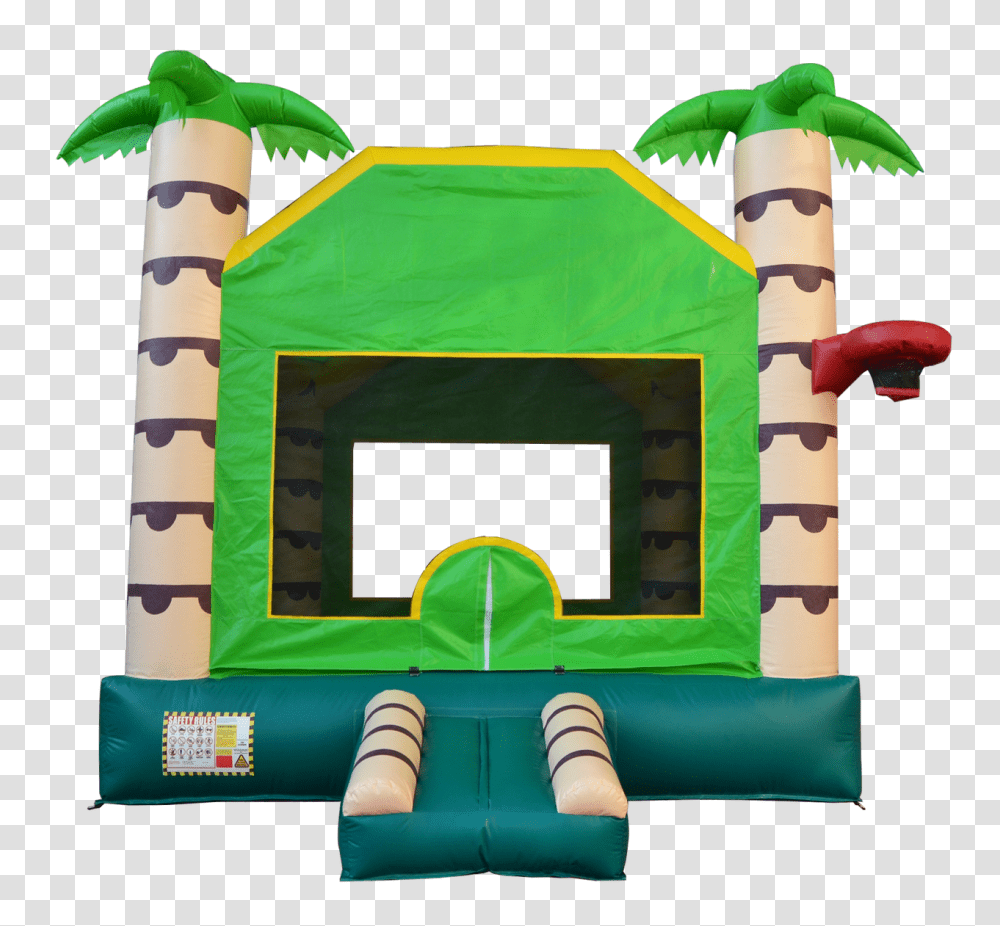 X Tropical Bounce House, Inflatable, Play Area, Playground, Indoor Play Area Transparent Png