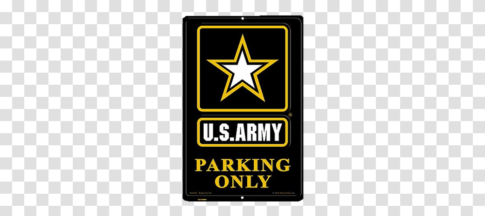 X U S Army Parking Aluminum Sign, Military Uniform, Armored, Soldier, Star Symbol Transparent Png
