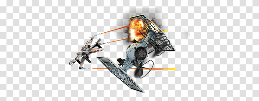 X Wing Fighter Star Wars Dogfight, Helicopter, Aircraft, Vehicle, Transportation Transparent Png