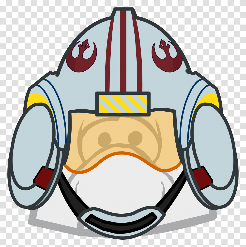 X Wing Helmet Clothing Icon Id Club Penguin Helmets, Goggles, Accessories, Accessory, Apparel Transparent Png