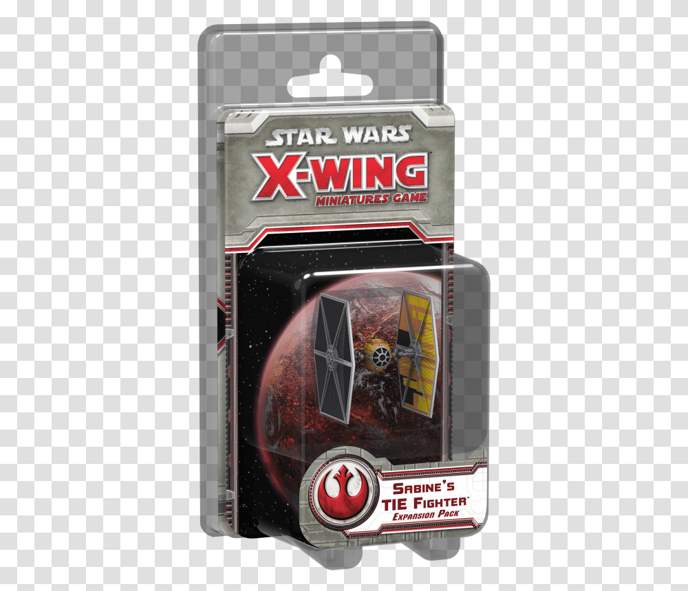 X Wing Miniatures Game Sabine S Tie Fighter Expansion Star Wars X Wing Sabine's Tie Fighter, Mobile Phone Transparent Png