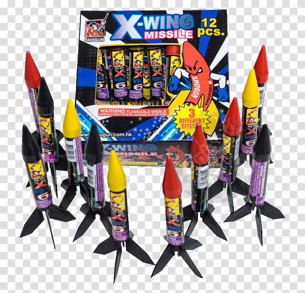 X Wing Missile Firework, Game, Gambling, Flag Transparent Png