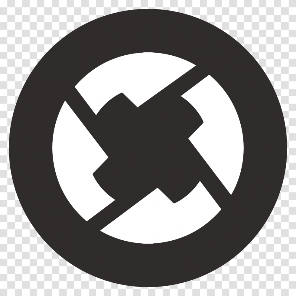 X Zrx Icon Zrx Crypto, Logo, Trademark, Recycling Symbol Transparent Png