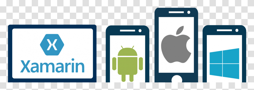 Xamarin Ios Android Windows, Mobile Phone, Electronics Transparent Png