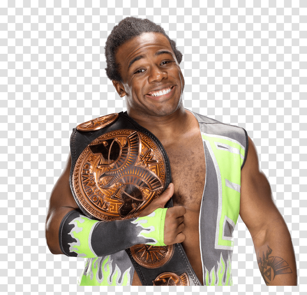 Xavier Woods Wwe Champion Transparent Png