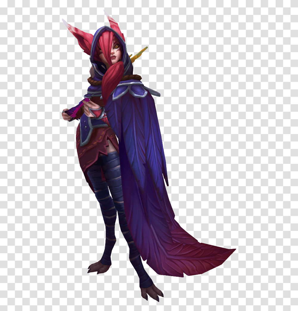Xayah Supernatural Creature, Clothing, Person, Costume, Fashion Transparent Png