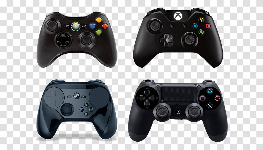 Xbox 360 Controller Black, Joystick, Electronics, Video Gaming, Remote Control Transparent Png