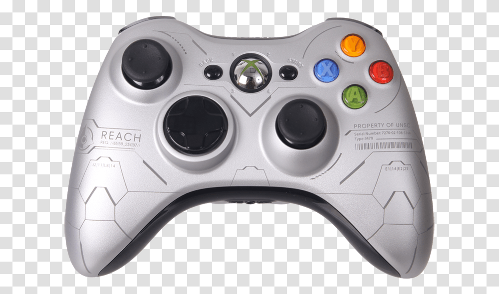 Xbox 360 Halo Reach Edition Controller, Electronics, Joystick, Computer Keyboard, Computer Hardware Transparent Png