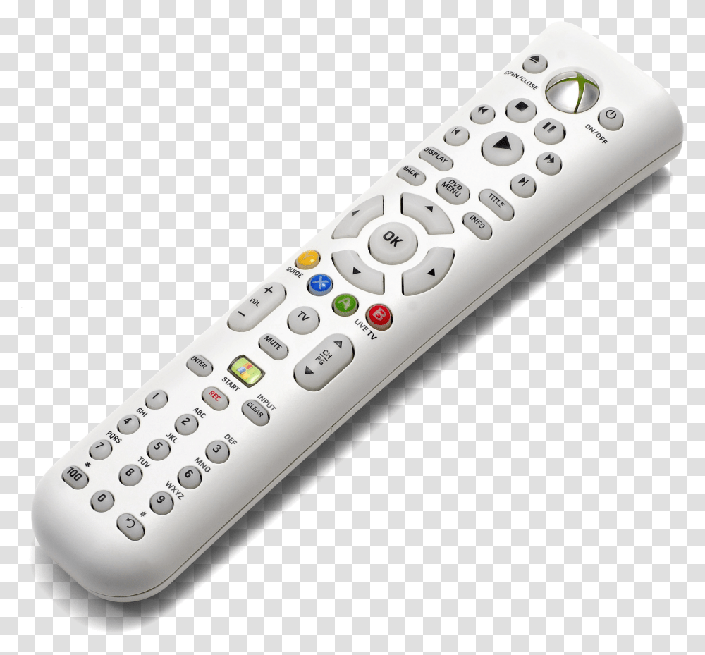 Xbox 360 Remote Xbox Universal Remote, Remote Control, Electronics Transparent Png