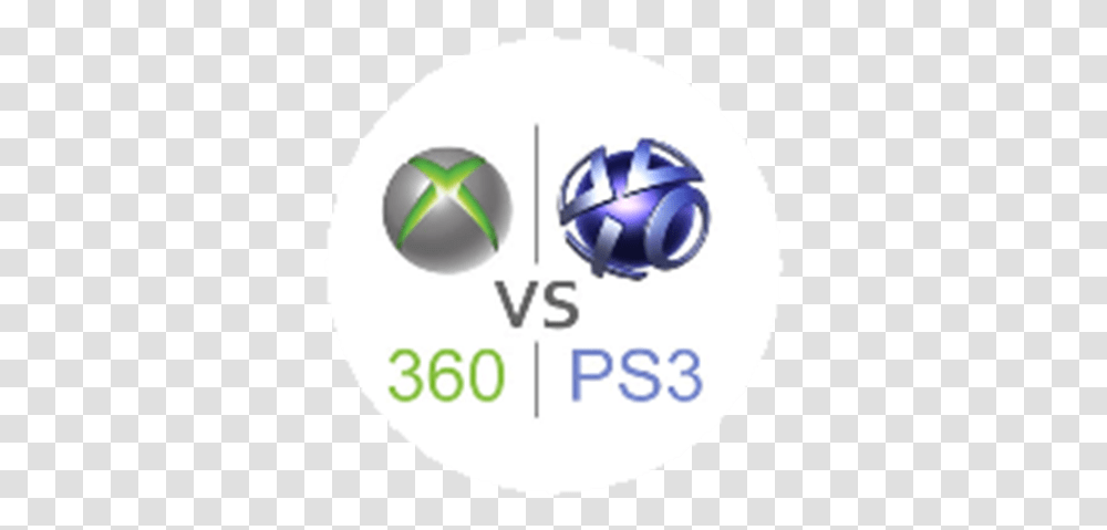 Xbox 360 Vs Ps3 Roblox Logo Playstation Network, Sphere, Soccer Ball, Football, Team Sport Transparent Png