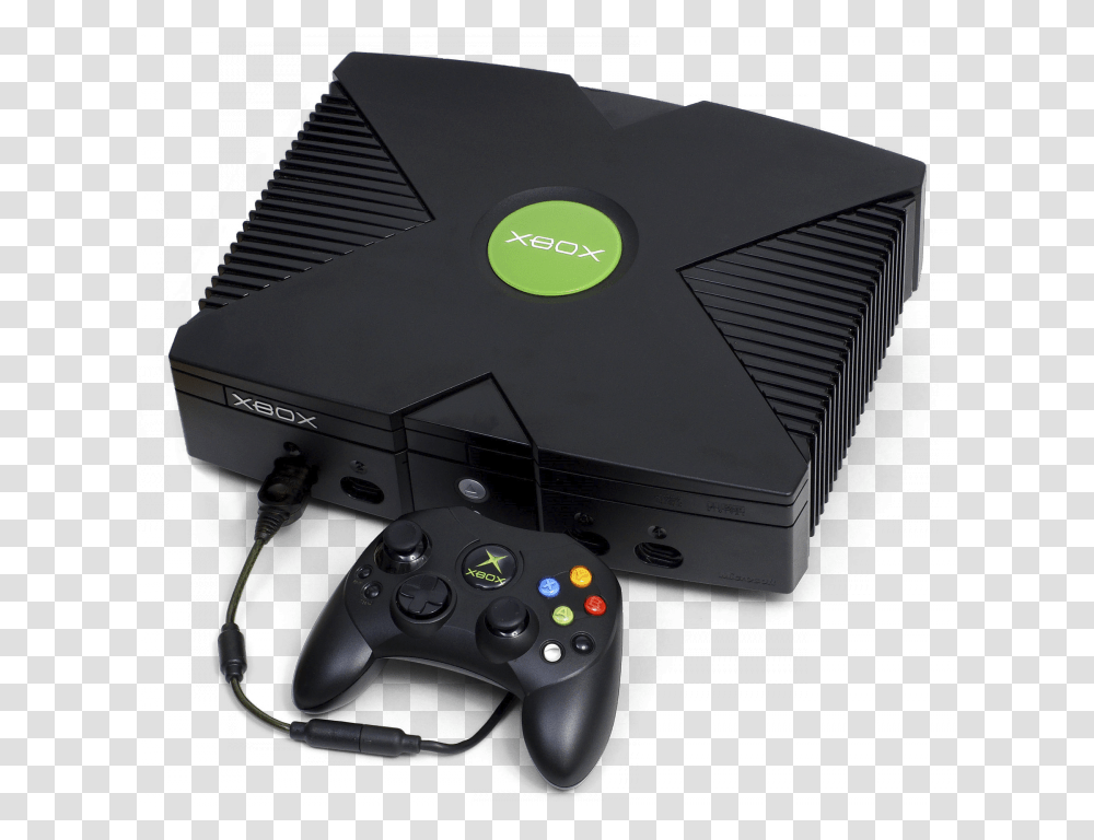 Xbox Console 2001, Electronics, Video Gaming, Adapter, Hardware Transparent Png