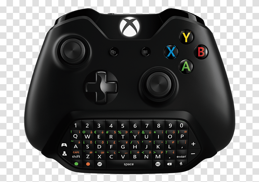 Xbox Controller Chatpad Xbox One Controller Names, Electronics, Computer Keyboard, Computer Hardware, Mouse Transparent Png