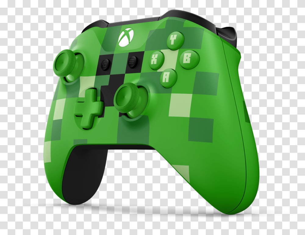 Xbox Controller Minecraft Creeper, Joystick, Electronics, Machine, Toy Transparent Png