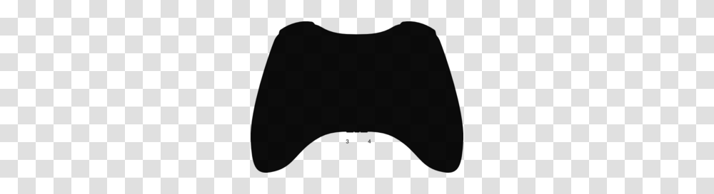 Xbox Controller Silhouette Clip Art, Gray, World Of Warcraft Transparent Png