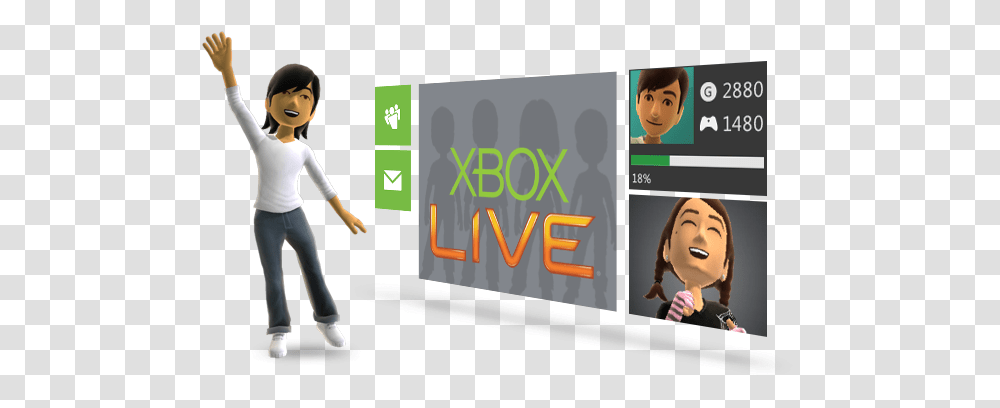 Xbox Live 1 Month Gold Membership New Xbox 360 Dashboard 2011, Person, Sport, People, Clothing Transparent Png