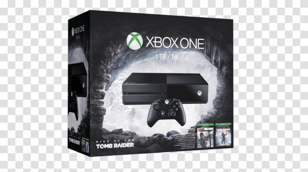 Xbox One 1tb Tomb Raider Bundle Tomb Raider Bundle, Electronics, Video Gaming, Person, Human Transparent Png
