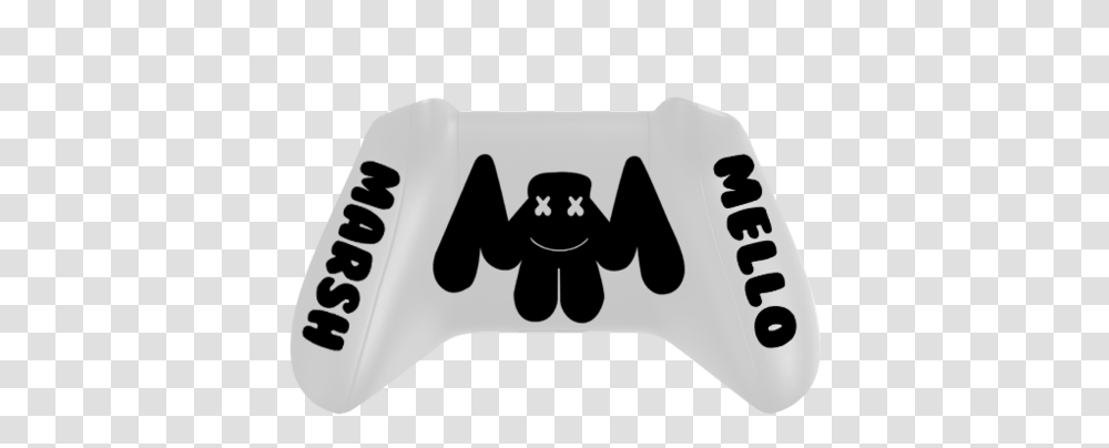 Xbox One Controller Marshmello Custom Kontrollers, Stencil Transparent Png