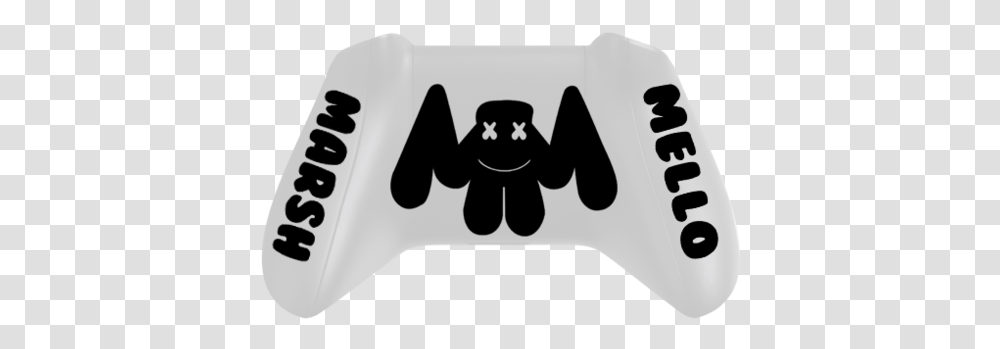 Xbox One Controller Marshmello Marshmello, Stencil Transparent Png