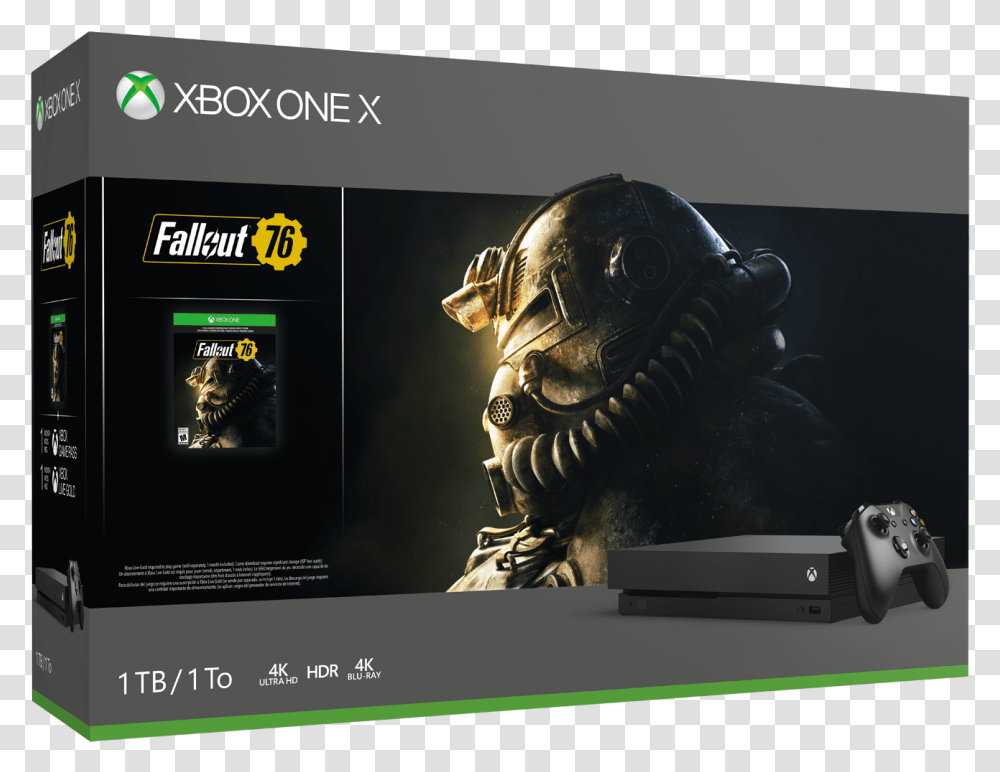 Xbox One Fallout 76 Bundle Xbox One X Fallout, Electronics, Halo, Screen, Monitor Transparent Png