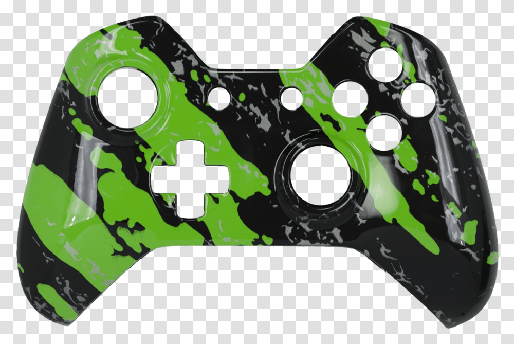 Xbox One Hydrodip Faceplates Black And Green Hydro Dip, Camera, Hole, Tool Transparent Png