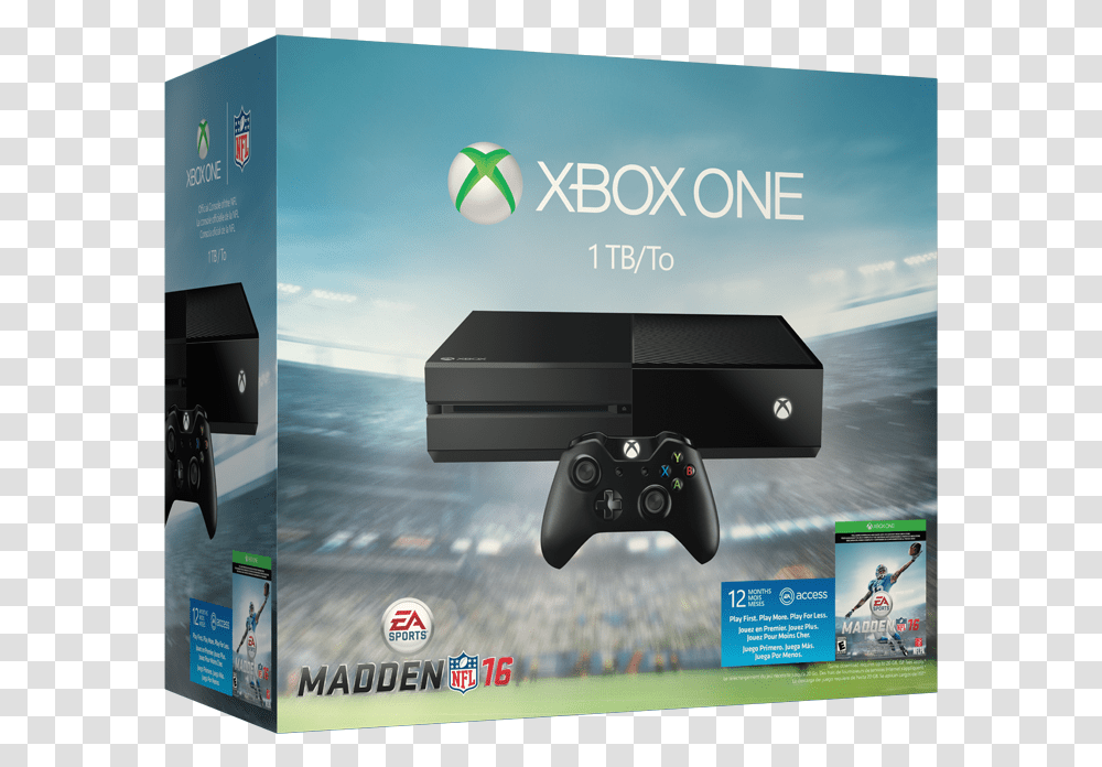 Xbox One Madden 16 Bundle, Electronics, Video Gaming, Monitor, Screen Transparent Png