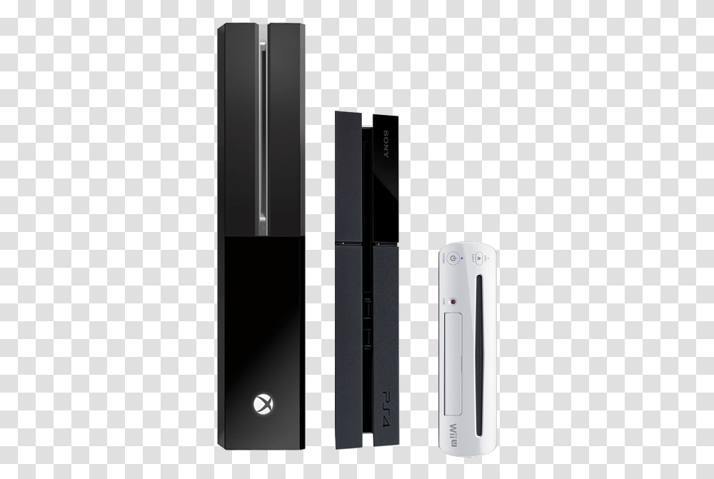 Xbox One Ps4 Wii U Size Comparison Xbox One S Size Vs Xbox, Home Theater, Electronics, Mobile Phone, Cell Phone Transparent Png