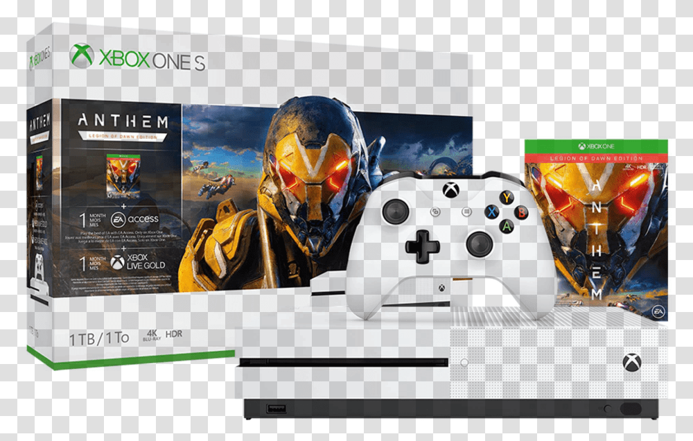Xbox One S 1tb Anthem Bundle Anthem Xbox One S, Astronaut, Metropolis, City, Urban Transparent Png
