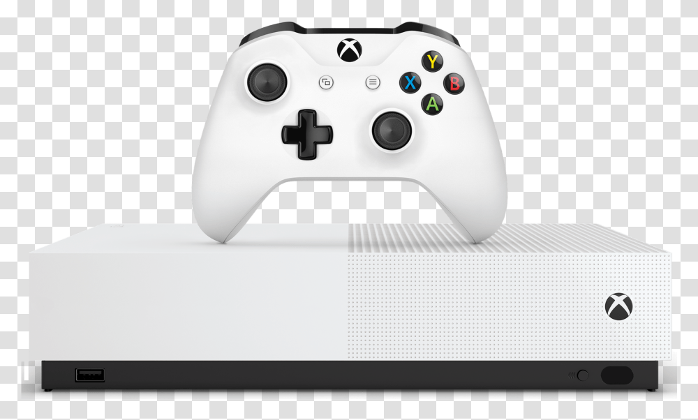 Xbox One S All Digital, Joystick, Electronics, Mouse, Hardware Transparent Png