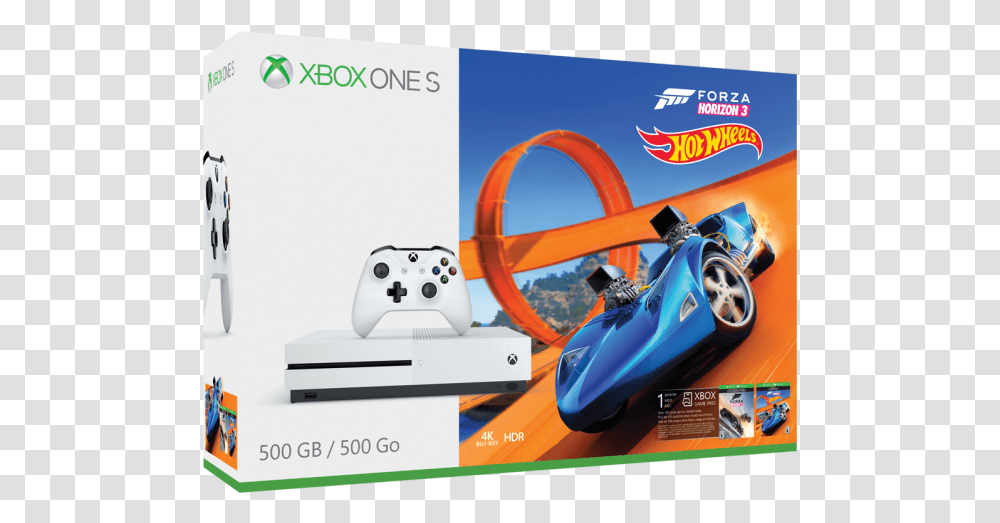 Xbox One S Forza Horizon 3 Hot Wheels, Advertisement Transparent Png