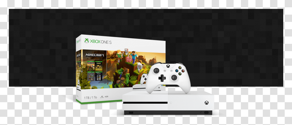 Xbox One S Xbox One S Minecraft, Video Gaming, Person, Human, Electronics Transparent Png