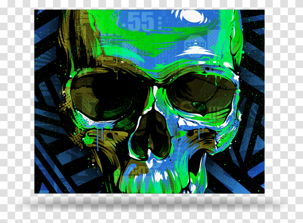 Xbox One X Blue Cyber Skull SkinClass Lazyload Lazyload Skull, Glasses, Accessories, Goggles, Light Transparent Png