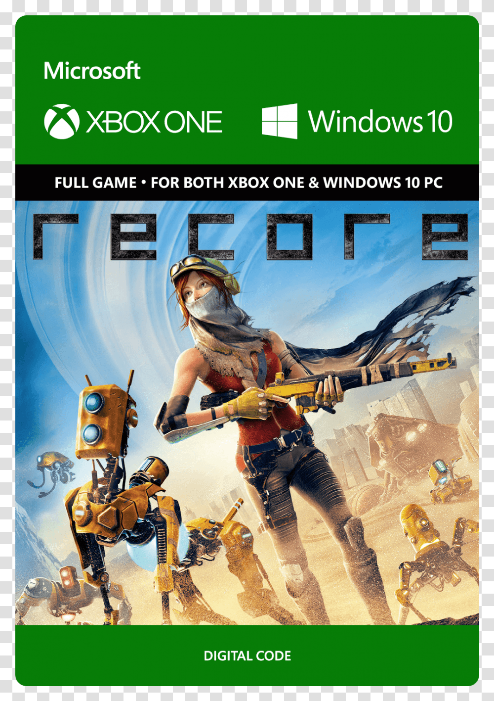 Xbox Oneampwindows Xbox One Recore, Person, Poster, Advertisement, Flyer Transparent Png
