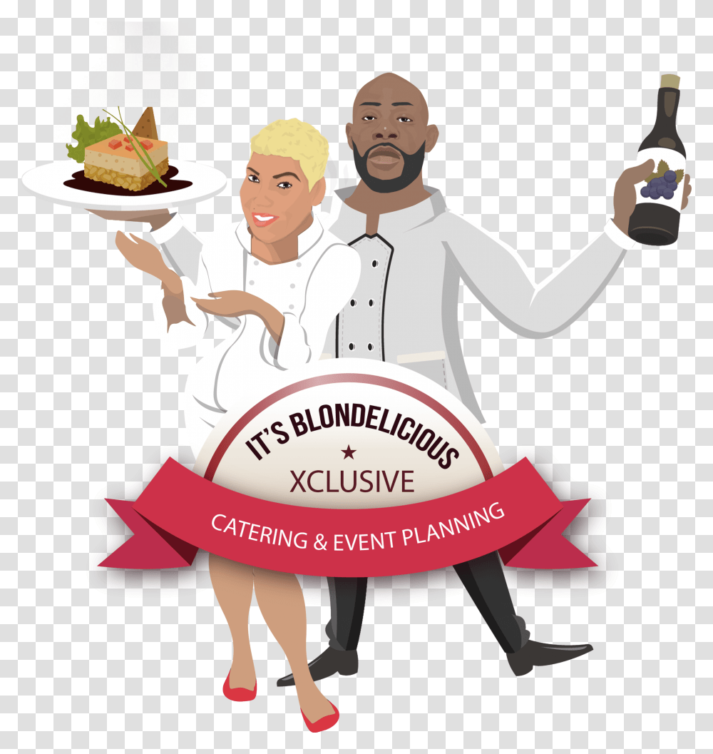 Xclusive Catering Event Planning Catering And Event Planning Logos, Person, Human, Chef, Waiter Transparent Png