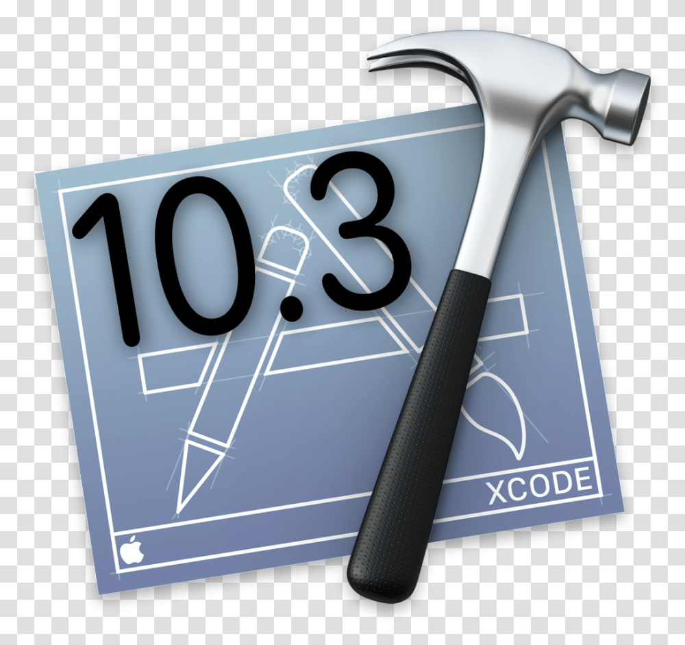 Xcode 10 3 Icon X Code, Sink Faucet, Hammer, Tool, Clock Transparent Png