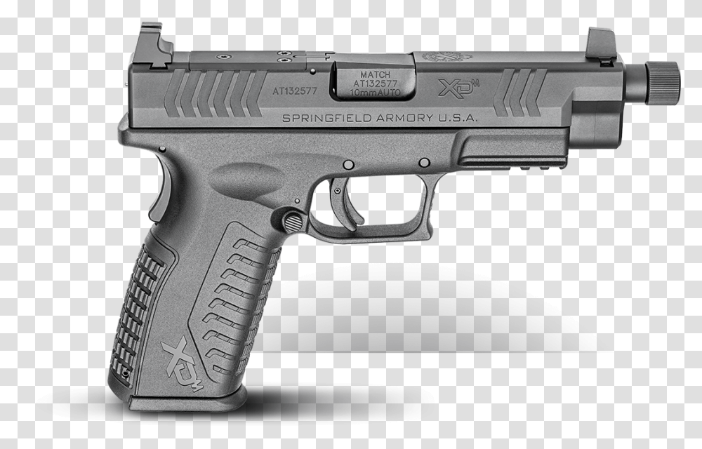 Xd M Osp Threaded Handgun Model From Springfield Armory Springfield Xdm 10mm Osp, Weapon, Weaponry Transparent Png