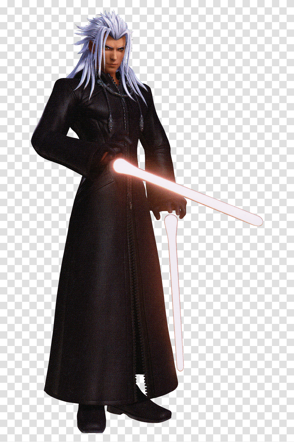 Xemnas Xemnas Kingdom Hearts, Person, Human, Light, Duel Transparent Png