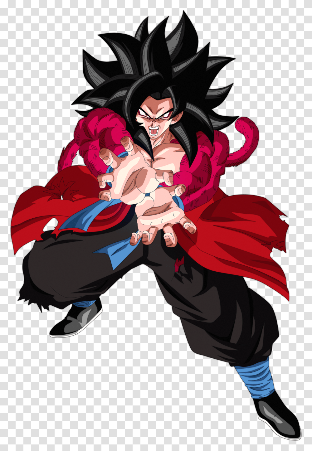 Xeno Goku Super Saiyan, Comics, Book, Manga, Person Transparent Png