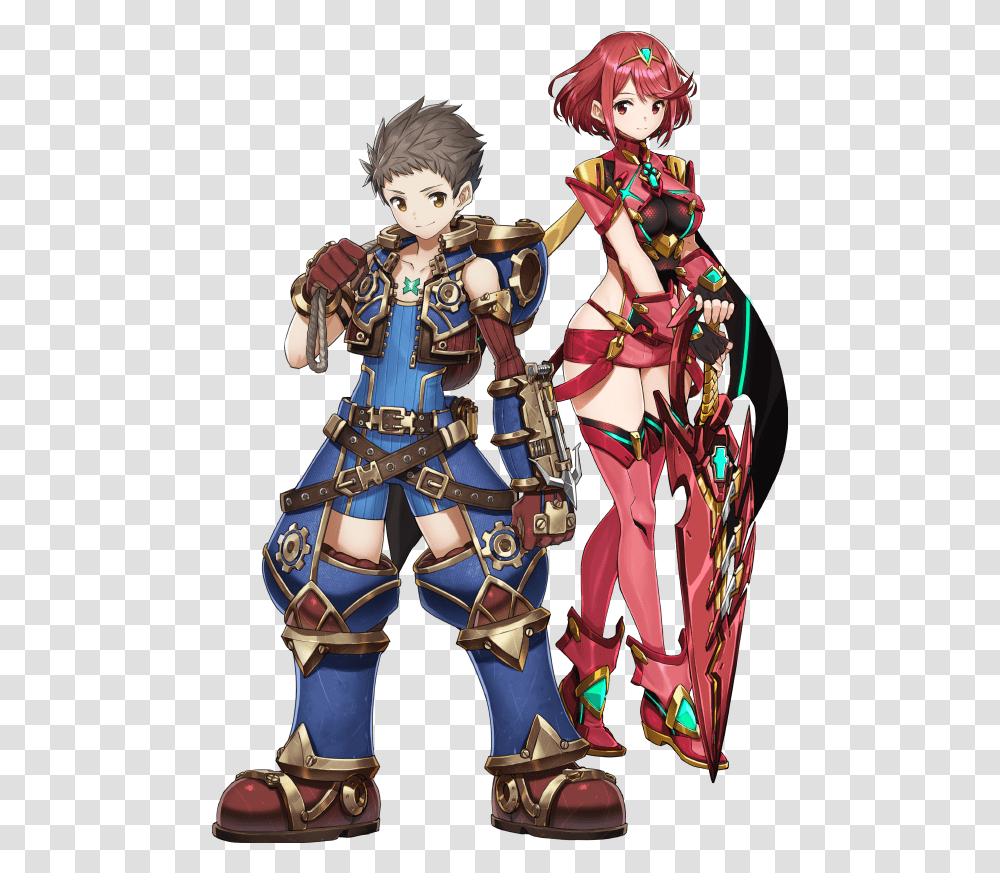 Xenoblade Chronicles 2 Trailer Drops Xenoblade Chronicles 2 Blade, Person, Human, Costume, Doll Transparent Png