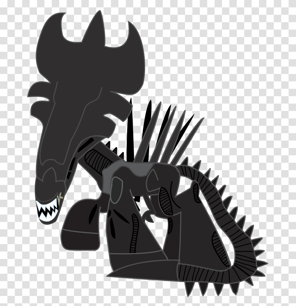 Xenomorph Clipart Mlp, Leisure Activities, Musical Instrument, Bagpipe, Stencil Transparent Png