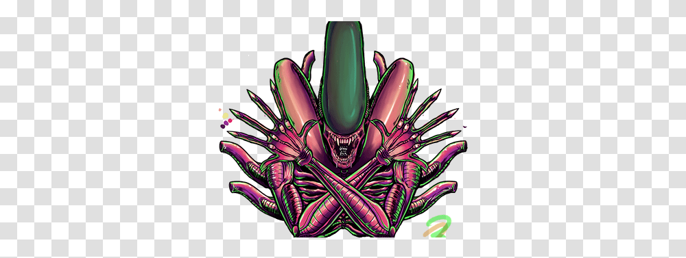 Xenomorph Projects Photos Videos Logos Illustrations Trippy, Purple, Graphics, Art, Lighting Transparent Png