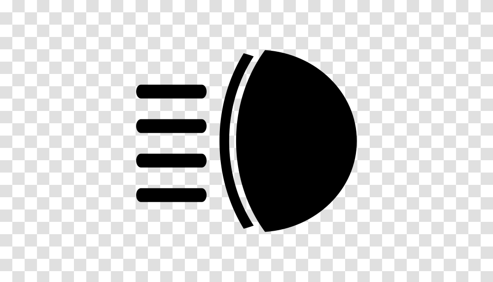 Xenon Headlight Headlight Icon With And Vector Format, Gray, World Of Warcraft Transparent Png