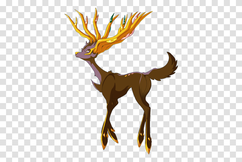 Xerneas I Love You Elk Full Size Download Seekpng Animal Figure, Deer, Wildlife, Mammal, Antelope Transparent Png