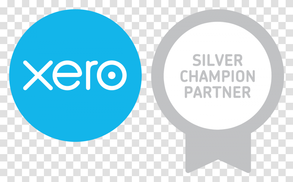 Xero Silver Champion Partner Xero Accounting, Word, Light Transparent Png